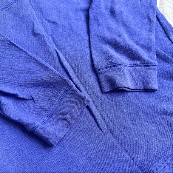 Victoria's Secret PINK | Purple & Black Varsity Crew Neck | Size Small - Picture 5 of 10